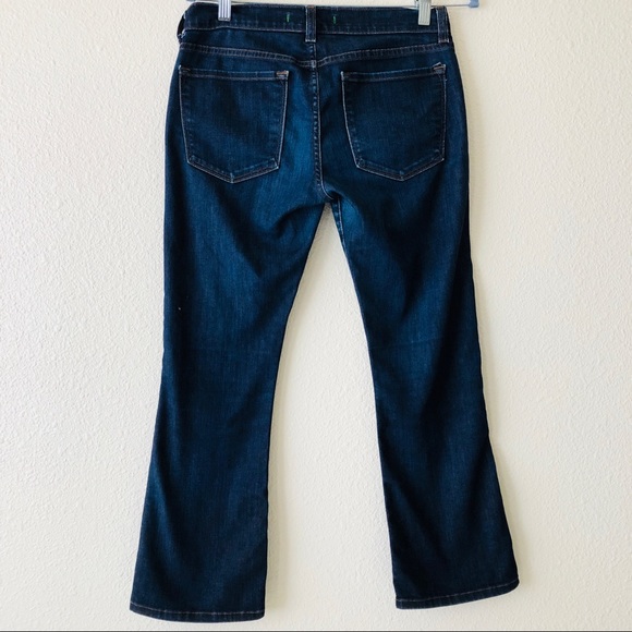 J Brand Flare Crop Jean In Pure 27 - Picture 3 of 8